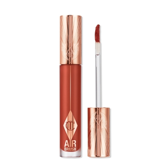 Charlotte Tilbury Other - Charlotte Tilbury Airbrush Flawless Lip Blur Liq. Lipstick Flame Blur 6.8ml NIB